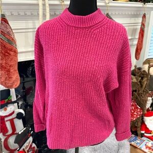 American Eagle Outfitters Fuchsia Sweater